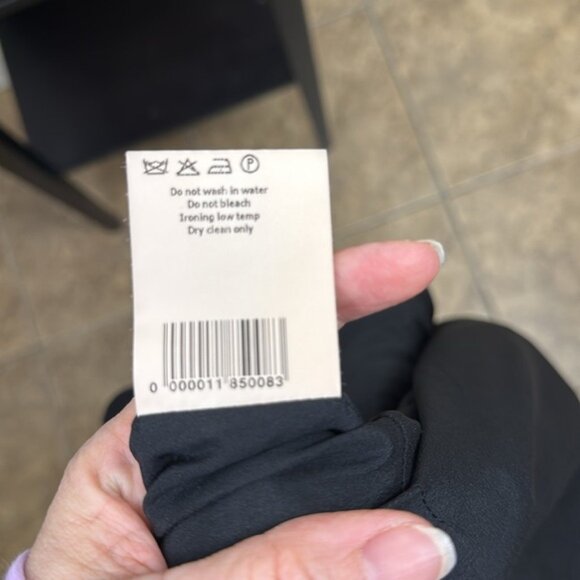 ANTONIO BERARDI Black Sleeveless Dress made in Italy 44 us 8 - Picture 10 of 14